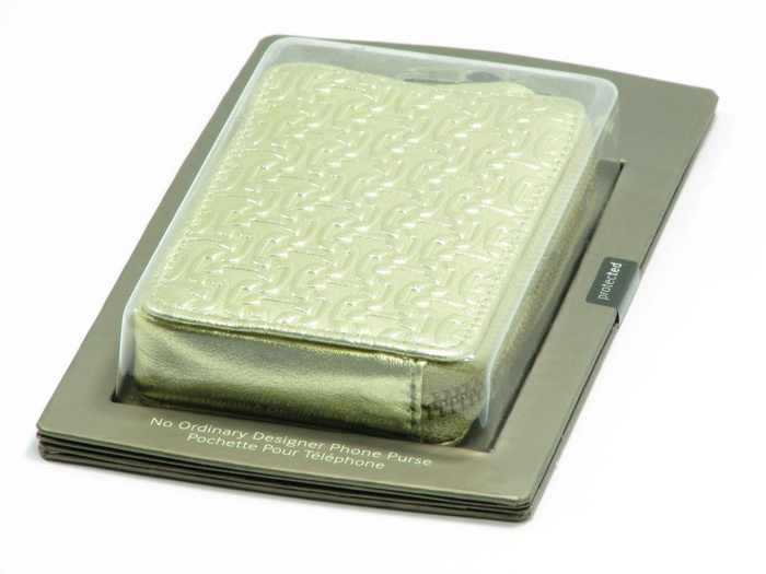 Etui Portfel na telefon Ted Baker Złote Uniwersalny