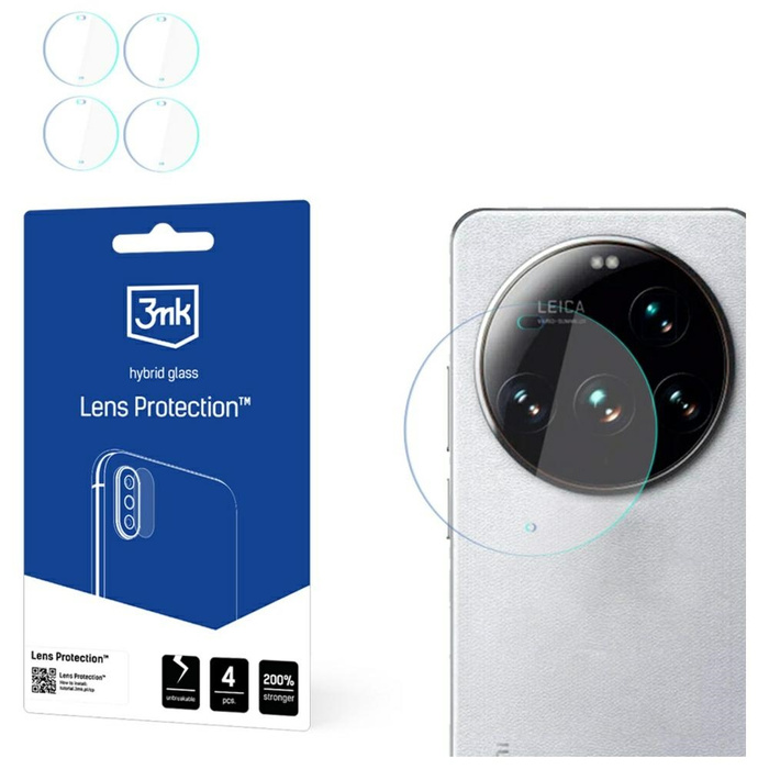 Ochrona na obiektyw aparatu 3MK Xiaomi 15 Ultr Lens Protect do a 4szt