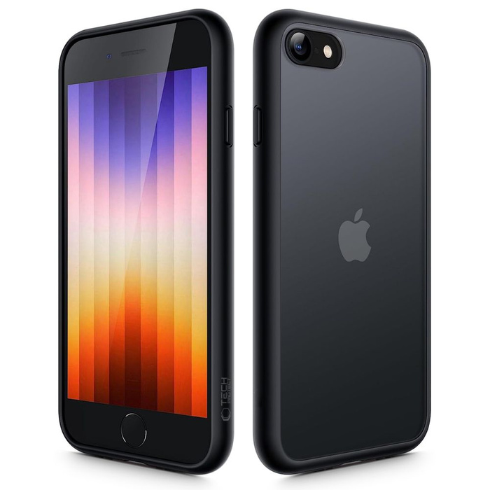 Etui TECH-PROTECT Apple iPhone 7 8 SE 2020 2022 MattFit Czarny Case