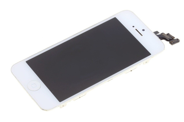 WYŚWIETLACZ APPLE iPhone 5  Biały Z Wadą LCD Dotyk 