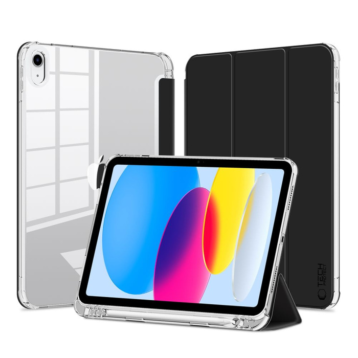 Etui Tech-protect Sc Pen Hybrid Ipad Air 4 2020 / 5 2022 Black